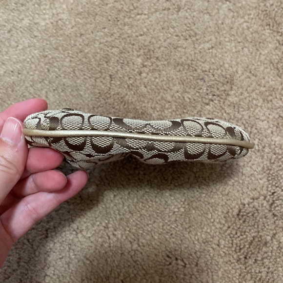 Coach Vintage Y2K Classic Canvas Logo Coin Purse Wallet - Picture 7 of 11